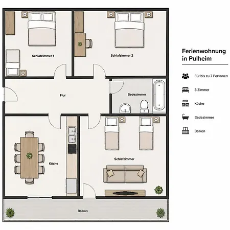 Zz Living 1 Apartment Pulheim